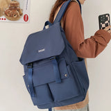 High Capacity Laptop College Backpack Men Women Travel School Bag