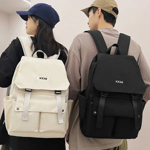 High Capacity Laptop College Backpack Men Women Travel School Bag