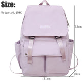 High Capacity Laptop College Backpack Men Women Travel School Bag
