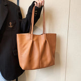 High Capacity Women Shoulder Bag Retro Female Western Style Tote Bag