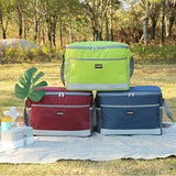 High Capacity Insulated Lunch Bag Waterproof Cooler Bag Outdoor Picnic Box