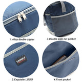 High Capacity Insulated Lunch Bag Waterproof Cooler Bag Outdoor Picnic Box