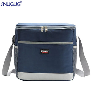 High Capacity Insulated Lunch Bag Waterproof Cooler Bag Outdoor Picnic Box