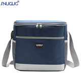 High Capacity Insulated Lunch Bag Waterproof Cooler Bag Outdoor Picnic Box