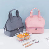 High Capacity Lunch Bag Portable Food Fruit Cooler Pouch Kids