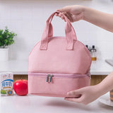 High Capacity Lunch Bag Portable Food Fruit Cooler Pouch Kids