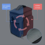Large Capacity Lunch Bag with Aluminum Foil Lining