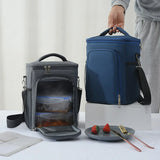 Large Capacity Lunch Bag with Aluminum Foil Lining