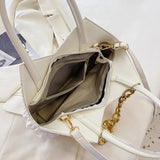High Capacity Leather Tote Bag for Stylish Women