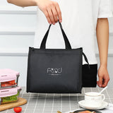 Insulated Lunch Bag Women Kid Picnic Work Travel Food Thermal Storage Container
