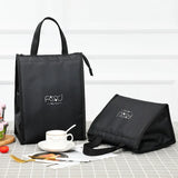 Insulated Lunch Bag Women Kid Picnic Work Travel Food Thermal Storage Container