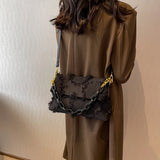 Women's Chain Underarm Shoulder Bag Crossbody Handbag