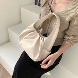 High Capacity Shoulder Bags for Women Soft PU Leather Female Travel Totes