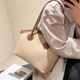 Women's High Capacity Shoulder Side Bag - Autumn Ladies Handbag Travel Tote