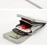 Stone Pattern Shoulder Phone Bag Womens Pu Leather Crossbody Messenger Bag