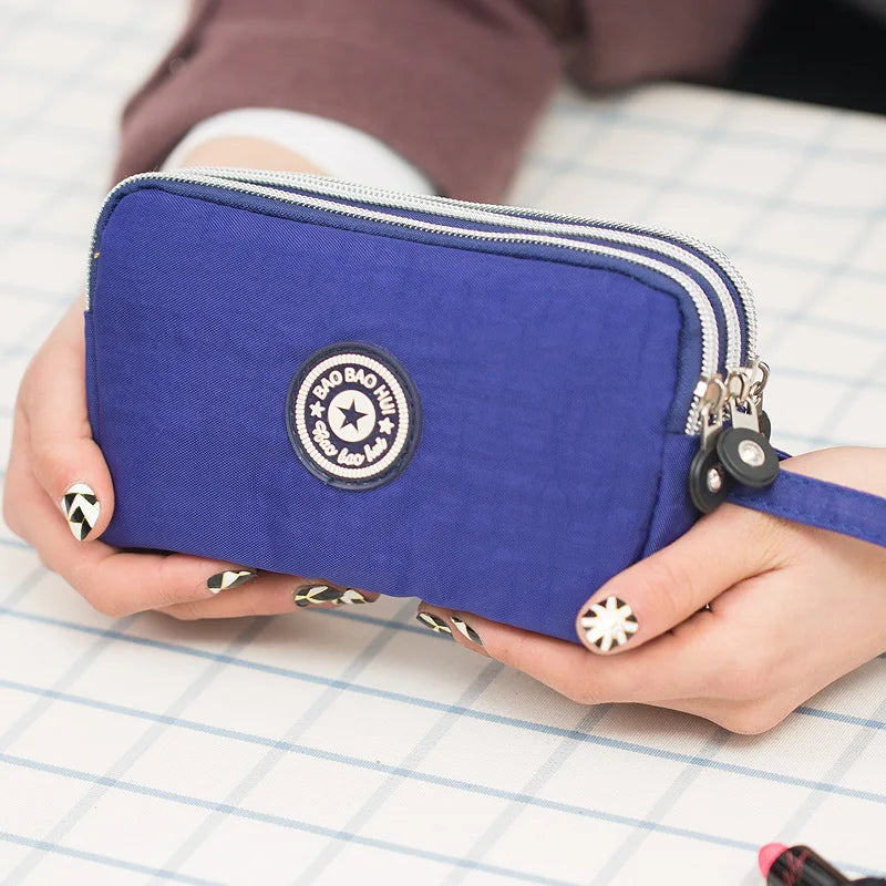 High Capacity Women's Wallet Clutch Mobile Phone Bag