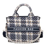 High Capacity Weave Totes Handbags for Women Travel Beach Bags Purse
