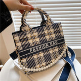 High Capacity Weave Totes Handbags for Women Travel Beach Bags Purse