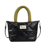 Winter Big Tote PU Leather Handbag Women Shoulder Bag