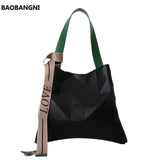 Winter Big Tote Handbags Women Shoulder Bags High Capacity