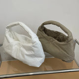 Winter Shoulder Bag Large Down Tote