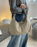Winter Shoulder Bag Large Down Tote