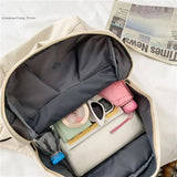 Large Women Travel Backpack for Teenage Girls Solid Casual Bag