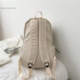 Large Women Travel Backpack for Teenage Girls Solid Casual Bag