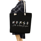 High Capacity Women Shoulder Bags Nurse Print Handbags