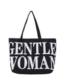 Large Capacity Women's Canvas Tote Bag Retro Style Shoulder Messenger Purse