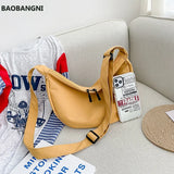 High Capacity Women's Canvas Shoulder Bag
