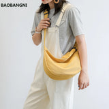 High Capacity Women's Canvas Shoulder Bag