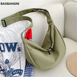 High Capacity Women's Canvas Shoulder Bag