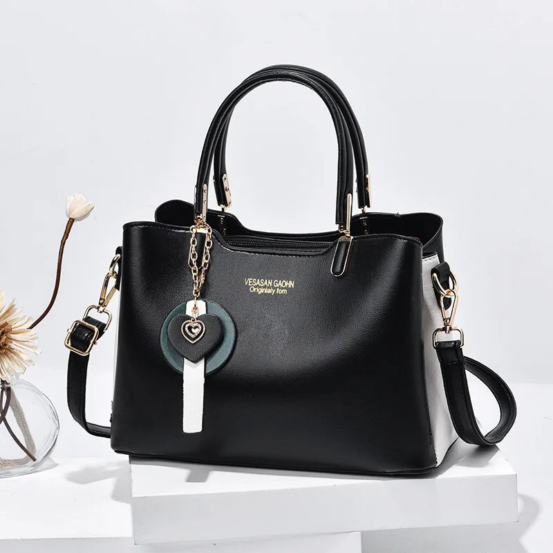 High Elastic Folding Handbag Single Shoulder Bag Women