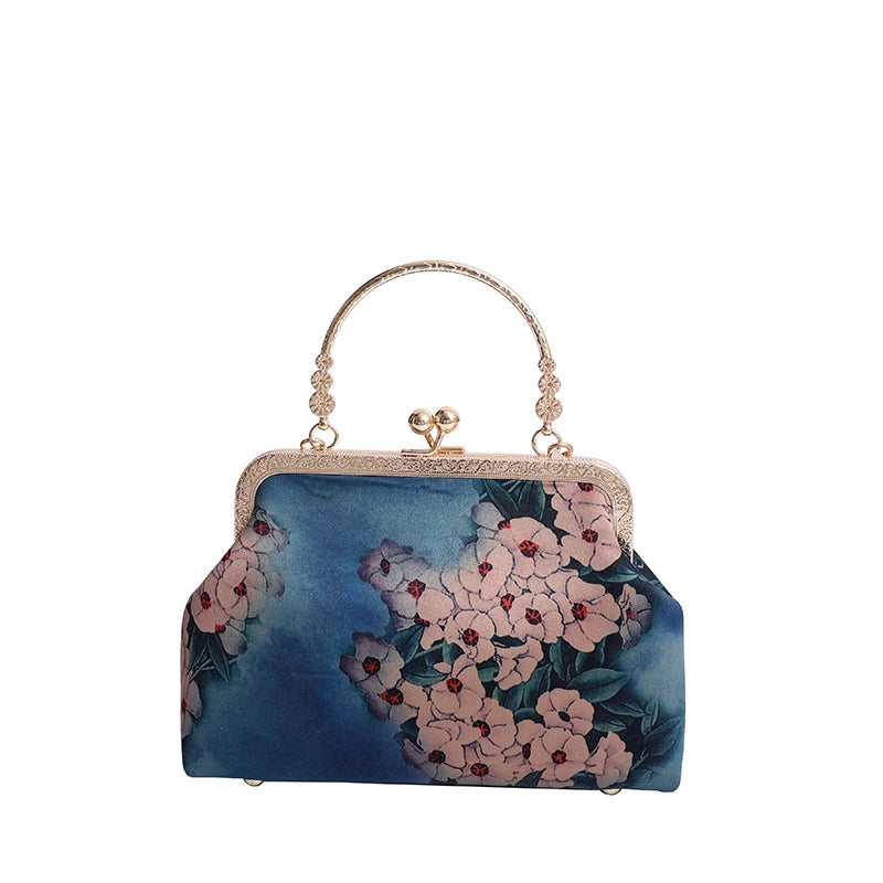 High End Chain Clip Women's Shoulder Bag Handbag Ladies Evening Crossbody Bag