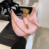 High-End One-Shoulder Underarm Bag Sweet Crescent Bag