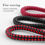 Hand Woven Leather Car KeyChain Couples Wallet Chain Bag Charm
