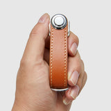 Leather Keychain Car Key Rings Holder Case Key Organizer Bag