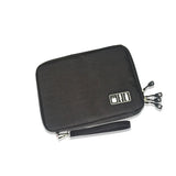 Nylon 2-Layer Travel Electronics Organizer Bag