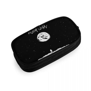 2 Layered Pencil Organizer Pen Storage Case for Girls and Ladies