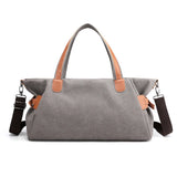 High Hot Classic Solid Casual Canvas Tote Women'S Handbag Shoulder Crossbody Bag
