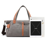 High Hot Classic Solid Casual Canvas Tote Women'S Handbag Shoulder Crossbody Bag
