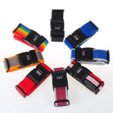 2M Rainbow Password Lock Luggage Bag with Strap