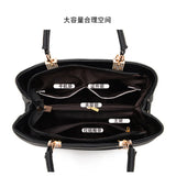 High All-match Handbag Women Autumn and Winter One-shoulder PU Ladies Messenger