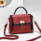 Autumn Selling Handbag Women Small Square Bag Literary Fresh Messenger Bag