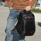 High Backpacks Men Teenage Boys Student School Bag Waterproof Travel Large Cap