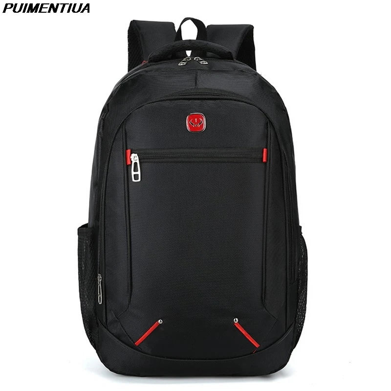High Backpacks Men Teenage Boys Student School Bag Waterproof Travel Large Cap