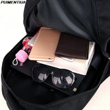 High Backpacks Men Teenage Boys Student School Bag Waterproof Travel Large Cap