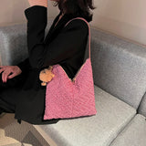 Women's Autumn/Winter Shoulder Bag Large Capacity Underarm Tote Bag