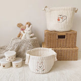 High Bear Rabbit Embroidery Portable Mom Handbag Shoulder Bag